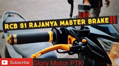 Pasang Master Rem Rcb S Pada Jupiter Mx Rapi Dan Menawan Youtube