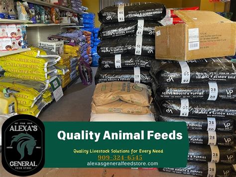 top quality animal feeds alexas general feed store
