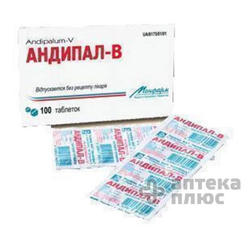 Купить Андипал таблетки №100, цена, отзывы, инструкция, аналоги и ...