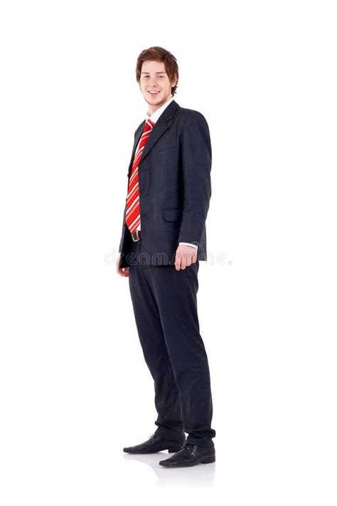 Business Man Standing Stock Photo Image Of Businessman 16027318