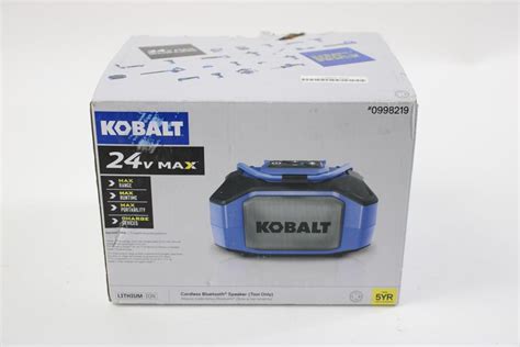 Kobalt 24v Max Cordless Bluetooth Speaker Property Room