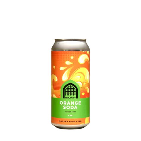 Vault City Brewing – Orange Soda Session Sour – Craft Metropolis