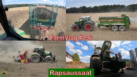 Farmvlog Raps In Mulchsaat Kalk Streuen Mit Fendt Und