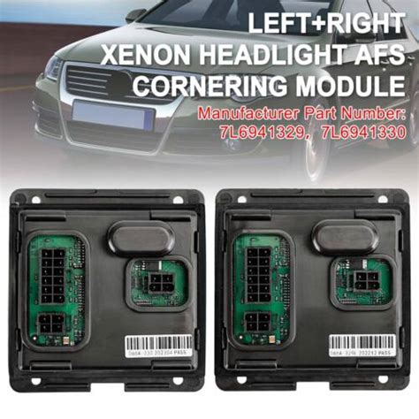 Left Right Headlight Afs Cornering Module L L For Vw