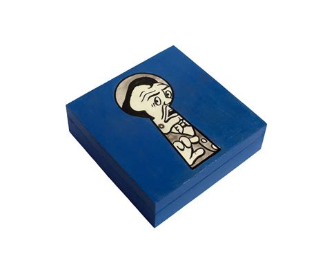 Hand Painted Wood Box – JOHN DE LA O