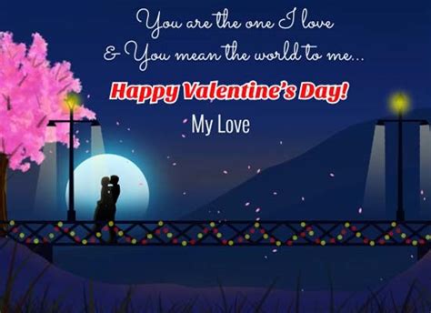 Cute Valentines Day Wishes Free Happy Valentines Day Ecards 123