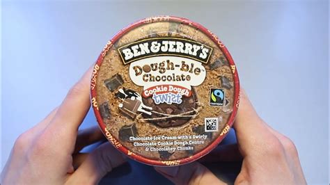 Ben And Jerrys Dough Ble Chocolate Cookie Dough Twist Review Youtube