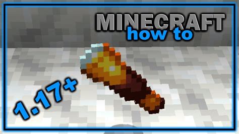 How To Craft And Use A Spyglass In Minecraft 1 17 Easy Minecraft