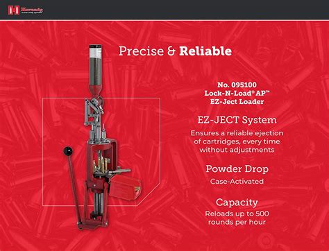 Hornady Lock N Load Ap Ez Ject Loader 095100