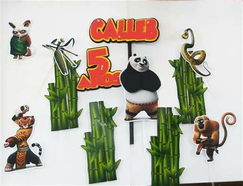 Topo De Bolo Kung Fu Panda Elo Produtos Especiais