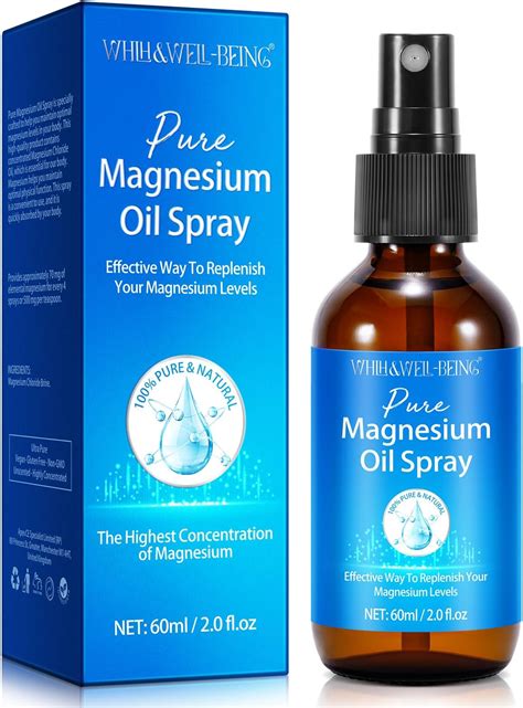 Seven Minerals Pure Magnesium Oil Spray Big 12 Oz Lasts