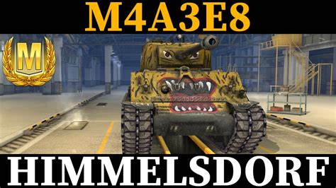 WOT Blitz M4A3E8 Shrieking Ace Badge Himmelsdorf YouTube