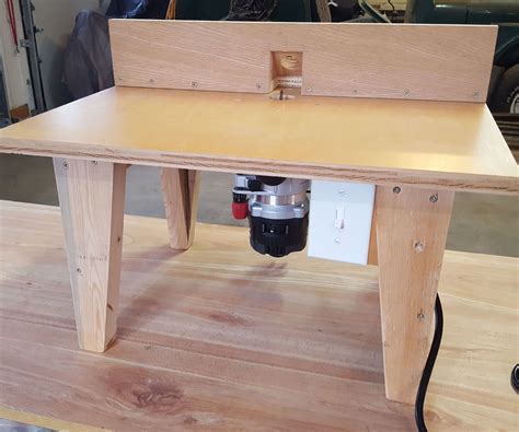 Router Table Wood Vancerumble
