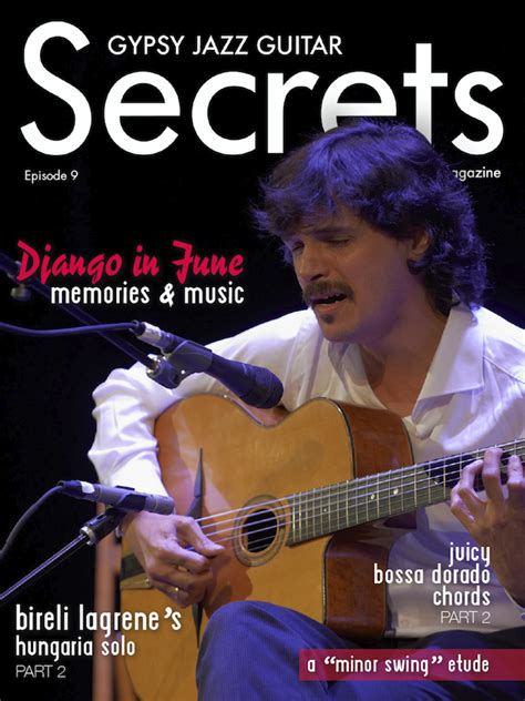 German Gypsy Jazz Virtuoso Joscho Stephan Featured In Gypsy Jazz Guitar Secrets Magazine