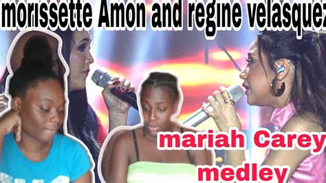 Morissette Amon And Regine Velasquez Mariah Carey Medley Cover