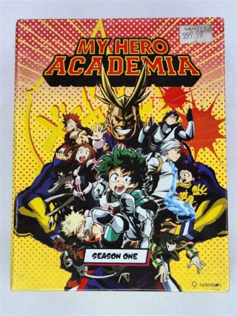 MY HERO ACADEMIA Season 1 One Blu Ray DVD Limited Edition Funimation