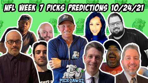 NFL Week 7 Picks Predictions Parlays And Props 10 24 21 Live