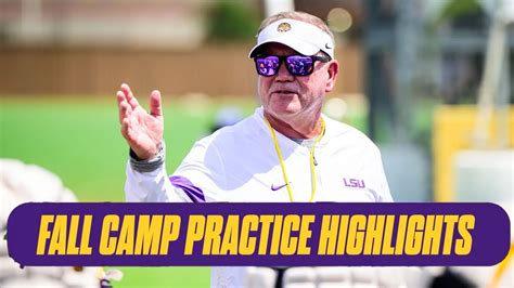 LSU Football Practice Highlights Harold Perkins Omar Speights Lead