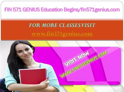 Ppt Fin Genius Education Begins Fin Genius Powerpoint