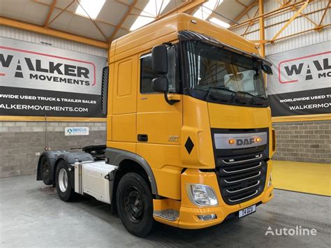 DAF XF 460 SPACE CAB EURO 6 6X2 FTR TAG AXLE TRACTOR UNIT 2016