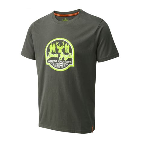 Bear Grylls Mens Outdoor Adventure T Shirt