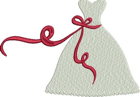 Wedding Dress Embroidery Design File Machine Embroidery Etsy