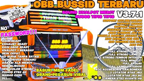 Obb Bussid Terbaru V No Password Srikandi Rombak Jb Mercy Corong