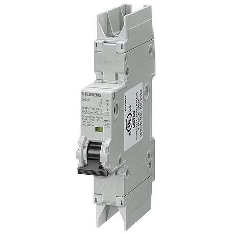 Siemens Sentron Sj Hg Type Nsj Miniature Circuit Breaker