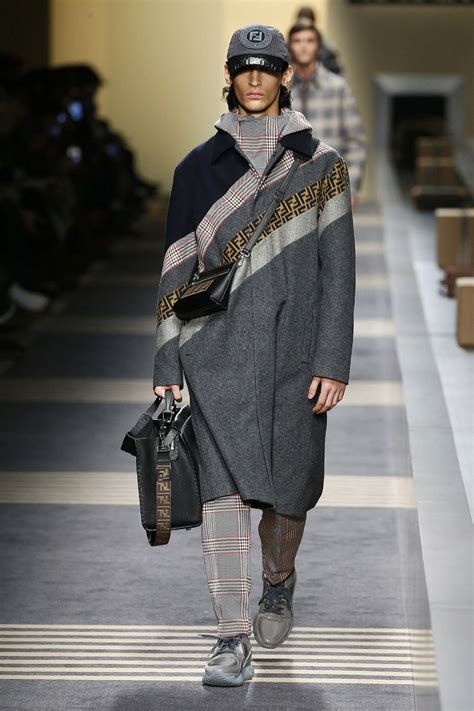 Fendi Menswear Fashion Show Collection Fall Winter Presented