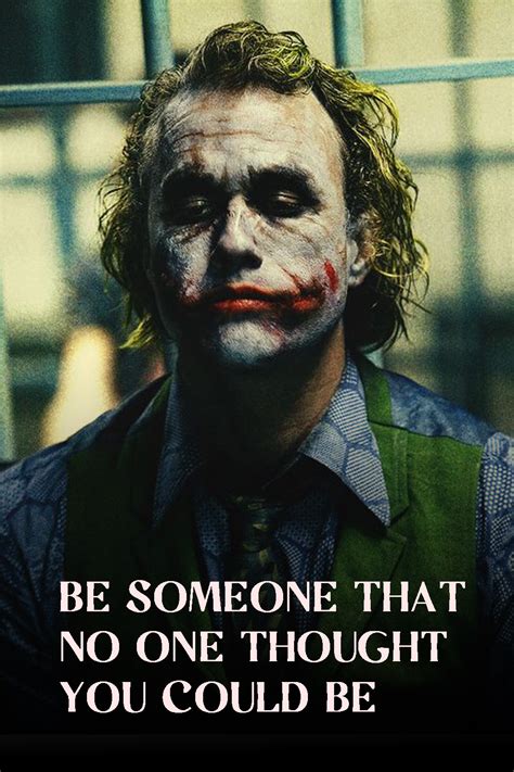 Be Someone That No One Thought You Could Be Joker Viral Wisdom