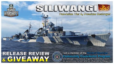 World Of Warships Siliwangi Giveaway Pan Asian Tier Premium