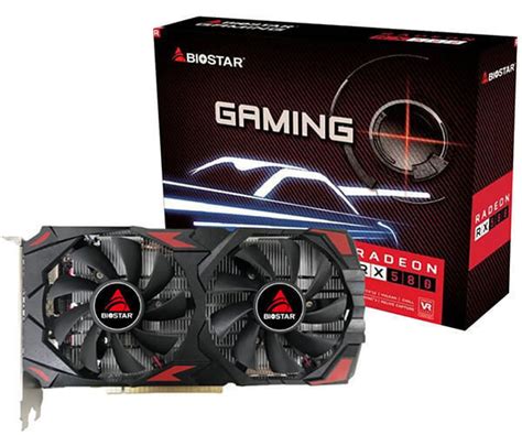 Biostar Radeon RX 580 8GB GDDR5 Κάρτα Γραφικών VA5815RQ82 Skroutz gr