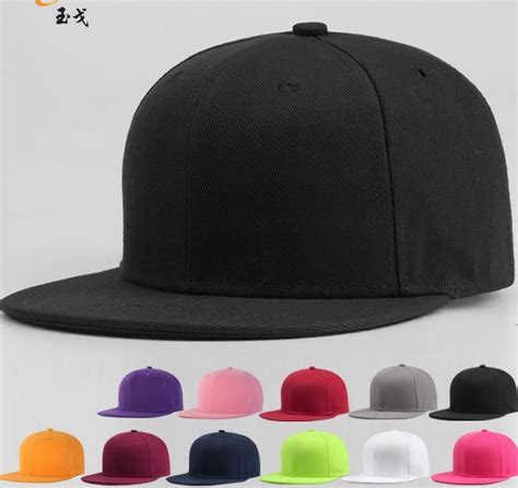 Newest Blank Plain Snapback Hats Unisex Women Men S Hip Hop Adjustable