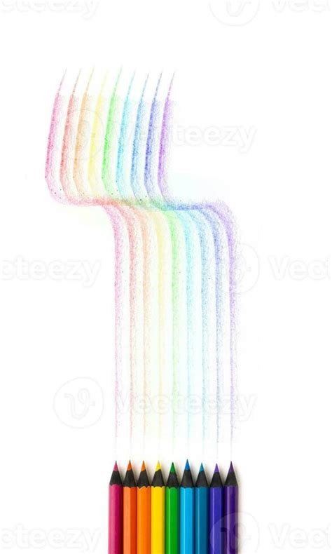 Lgbtq Concepts Rainbow Flag Created By Colour Pencil Pride Month Sign Of Gender Human Rights