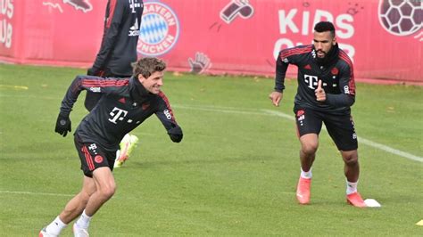 Bundesliga Fc Bayern M Ller Und Choupo Moting Zur Ck Im Teamtraining