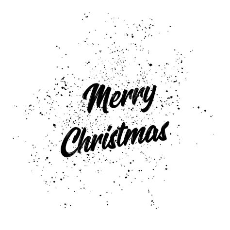 Merry Christmas Text Vector Design Images, Merry Christmas Vector Text ...