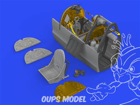 Eduard Kit D Amelioration Avion Brassin Cockpit Spitfire Mk I