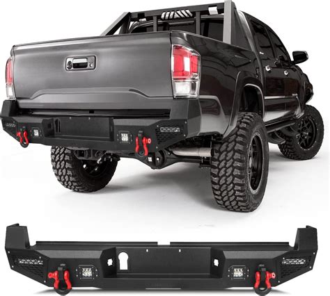 Amazon SUORTO Rear Step Bumper Compatible With 2016 2023 Toyota