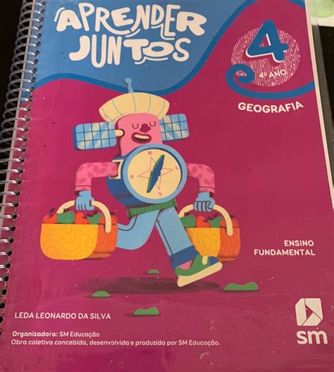 Aprender Juntos Ano Geografia Item Infantil Edi Es Sm Usado