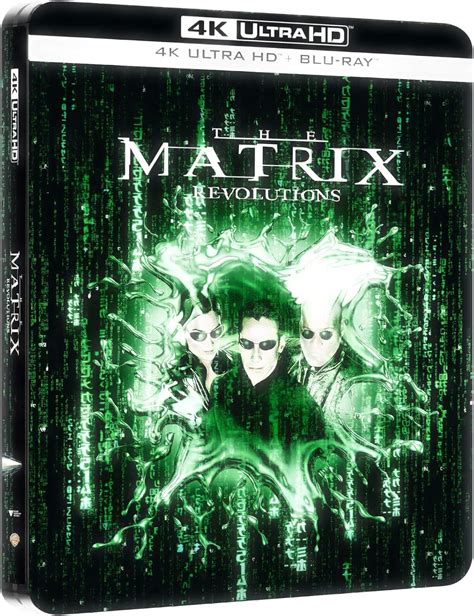 The Matrix Revolutions 4k Ultra Hd Limited Edition Steelbook Includes