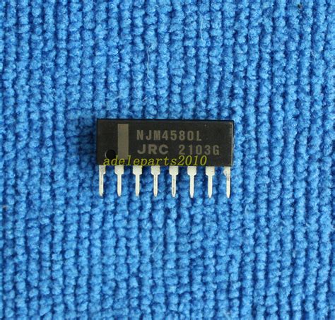 10pcs NJM4580L NJM4580 JRC 4580 DUAL OPERATIONAL AMPLIFIER SIP 8 EBay