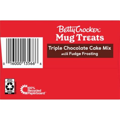 Betty Crocker Triple Chocolate Cake With Fudge Frosting Mug Treats