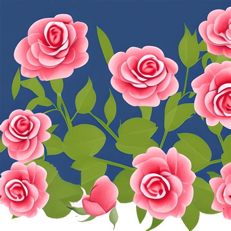 Manly Roses Graphic · Creative Fabrica