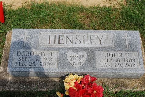 Dorothy Ellen Williams Hensley 1912 2009 Find A Grave Memorial