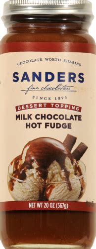 Sanders Milk Chocolate Hot Fudge, 20 Oz - QFC