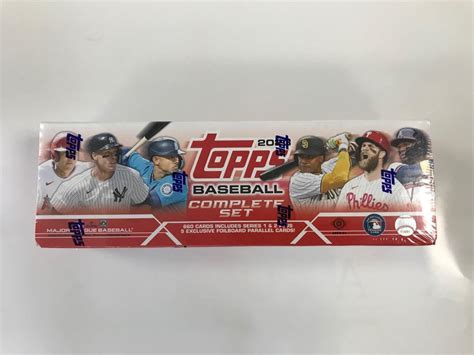 Topps Baseball Complete Factory Set Hobby Ebay