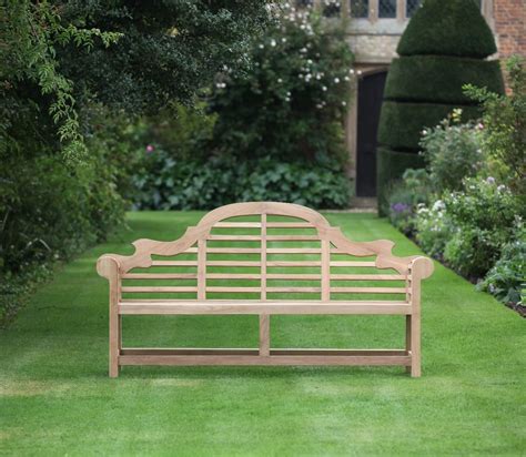 Wooden Garden Bench | Lutyens Garden Bench | Jo Alexander