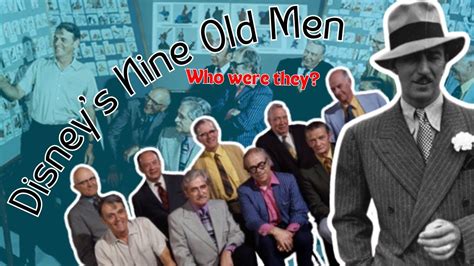 Who Were Walt Disneys Nine Old Men Youtube