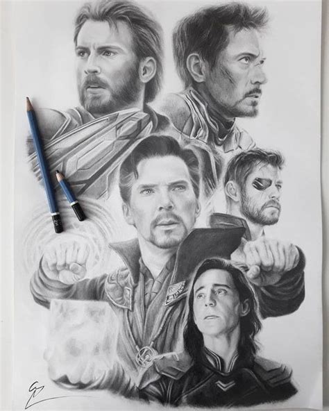 Avengers: Endgame (drawing) By Leo-drawz On DeviantArt | atelier-yuwa ...