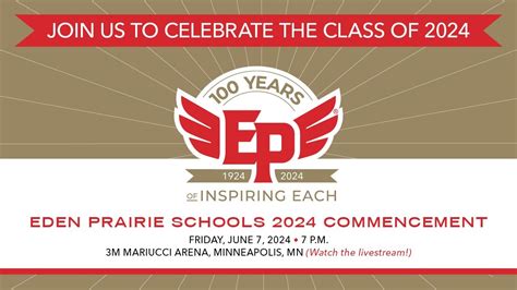 Eden Prairie Schools 2024 Commencement Youtube